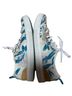 TOMS Floral Blue Pink Sneakers Size 8 - photo 2