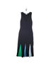 Rhode Solid Black Casual Dress Size M - photo 1
