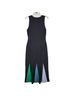 Rhode Solid Black Casual Dress Size M - photo 2