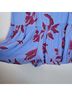 Thakoon Collective 58% Viscose 42% Rayon 100% Polyester Floral Blue Purple Romper Size 8 - photo 7