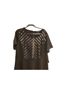 ELOQUII Black Short Sleeve Top Size 22 - photo 1