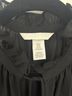 H&M 100% Polyester Black Long Sleeve Blouse Size XS - photo 3