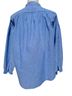 Adolfo 100% Cotton Blue Button-Down Shirt Size L - photo 2