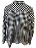 Levi's 100% Cotton Checkered-gingham Blue White Long Sleeve Button-Down Shirt Size M - photo 2