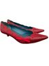 Marc Jacobs 100% Leather Red Flats Size EU 36 - photo 4