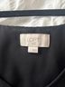 Ann Taylor LOFT Black Sleeveless Top Size L - photo 3
