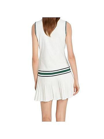 Tory Burch Sport Performance Jersey V-neck Tennis Dress Casual Dress (view 2)