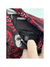 Ted Baker Jean 100% Polyester Floral Red Black Cocktail Dress Size 4 - photo 3