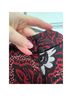 Ted Baker Jean 100% Polyester Floral Red Black Cocktail Dress Size 4 - photo 11