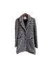 Isabel Marant Stripes Black Gray Coat Size S - photo 1
