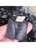Isabel Marant Stripes Black Gray Coat Size S - photo 7