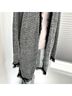 Per Se Print Black White Cardigan Size L - photo 4