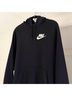 Nike Solid Black Pullover Hoodie Size XS - photo 4