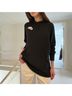 Nike Solid Black Pullover Hoodie Size XS - photo 6