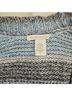 White + Warren 100% Cotton Stripes Blue Gray Cardigan Size S - photo 4