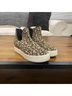Steve Madden Leopard Print Brown Black Boots Size 6 - photo 4