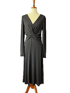 sachin and babi light blue dress Lafayette 148 New York Finesse Crepe Twist Dress in Coral