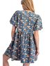 Easel Floral Multi Color Casual Dress Size L - photo 2