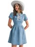 EB Luxe Blue Casual Dress Size M - photo 1