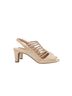 East5th Gold Ivory Heels Size 8 1/2 - photo 1