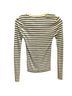 J.Crew Stripes Black Ivory Long Sleeve T-Shirt Size XXS - photo 2