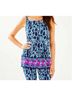 Lilly Pulitzer Print Blue Pink Tank Top Size M - photo 4