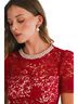 EB Luxe Red Cocktail Dress Size S - photo 9