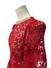 EB Luxe Red Cocktail Dress Size S - photo 7