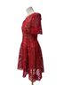 EB Luxe Red Cocktail Dress Size S - photo 11