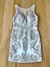 Alyce Designs 100% Polyester Gold Ivory Cocktail Dress Size 4 - photo 14