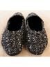Tory Burch Black White Flats Size 8 1/2 - photo 15
