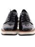 Vince. 100% Patent Leather Black White Flats Size 9 - photo 2