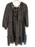 Max Studio Floral Black Casual Dress Size S - photo 2