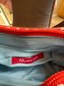 Anne Klein Polka Dots Red White Brown Leather Hobo One size - photo 4