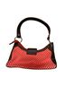 Anne Klein Polka Dots Red White Brown Leather Hobo One size - photo 2