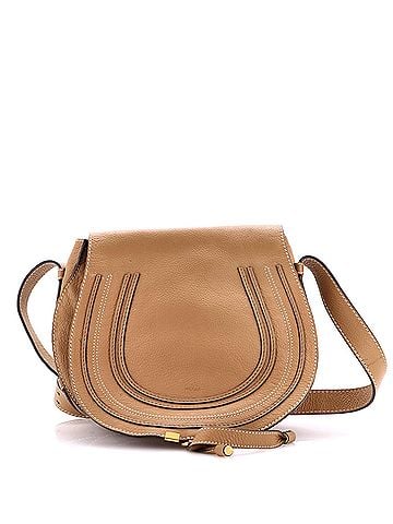 Chloé Marcie Saddle Bag Leather Medium (view 1)