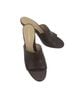 Paloma Barceló 100% Leather Solid Brown Mule/Clog Size 9 - photo 1