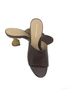 Paloma Barceló 100% Leather Solid Brown Mule/Clog Size 9 - photo 3
