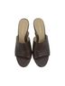 Paloma Barceló 100% Leather Solid Brown Mule/Clog Size 9 - photo 4