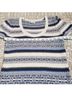 Aphorism Fair Isle Multi Color Pullover Sweater Size L - photo 10