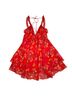 RUMORED 100% Polyester Floral Red Casual Dress Size M - photo 10