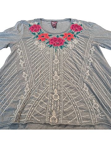 Johnny Was Short Sleeve Blouse (view 2)