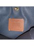 Coach 100% Leather Color Block Teal Blue Tote One size - photo 4