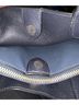 Coach 100% Leather Color Block Teal Blue Tote One size - photo 3