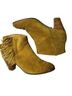 Maje 100% Suede Brown Tan Ankle Boots Size EU 38 - photo 6