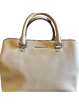 Michael Kors Elegant Cream Satchel Satchel (view 1)