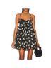 Free People 100% Polyester 100% Viscose Floral Black White Casual Dress Size XS - photo 10