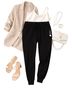 Lane Bryant Solid Black Active Pants Size 18 (petite) - photo 8