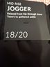 Lane Bryant Solid Black Active Pants Size 18 (petite) - photo 4