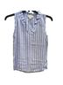 Cloth & Stone Stripes Blue White Tank Top Size XXS - photo 1